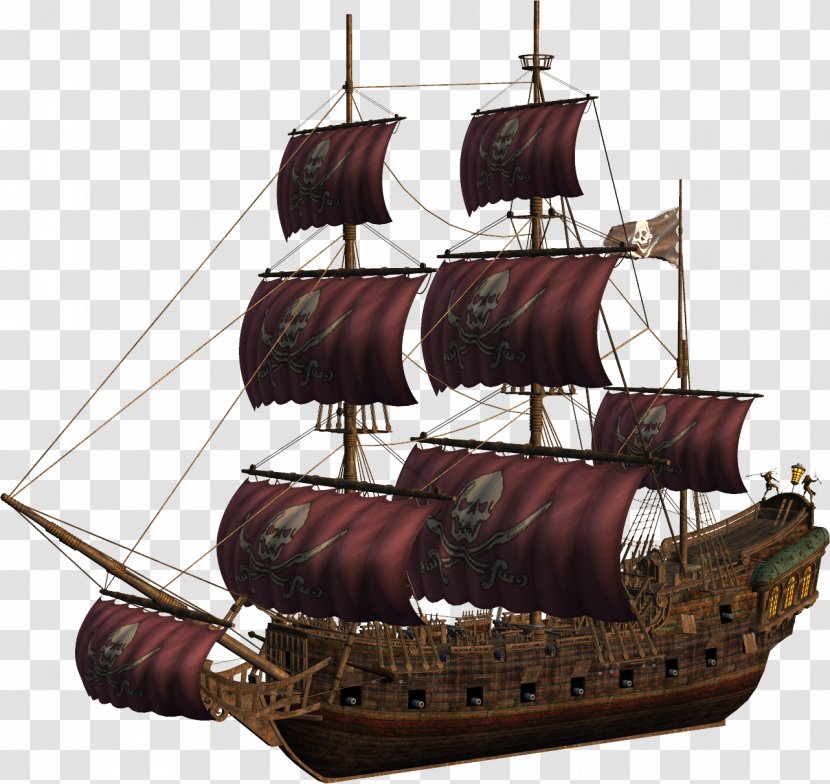 Caravel Galleon Carrack Fluyt Boat - Manila Transparent PNG