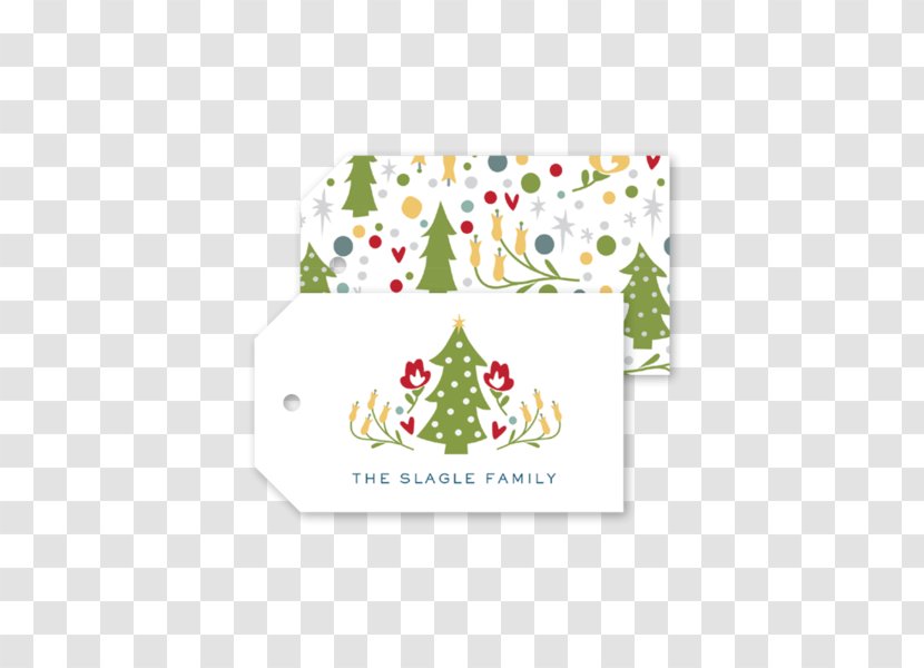 Christmas Tree Greeting & Note Cards Ornament Pattern - Area Transparent PNG