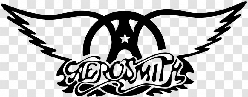 Aerosmith Logo Decal - Cartoon - Black Wings Transparent PNG