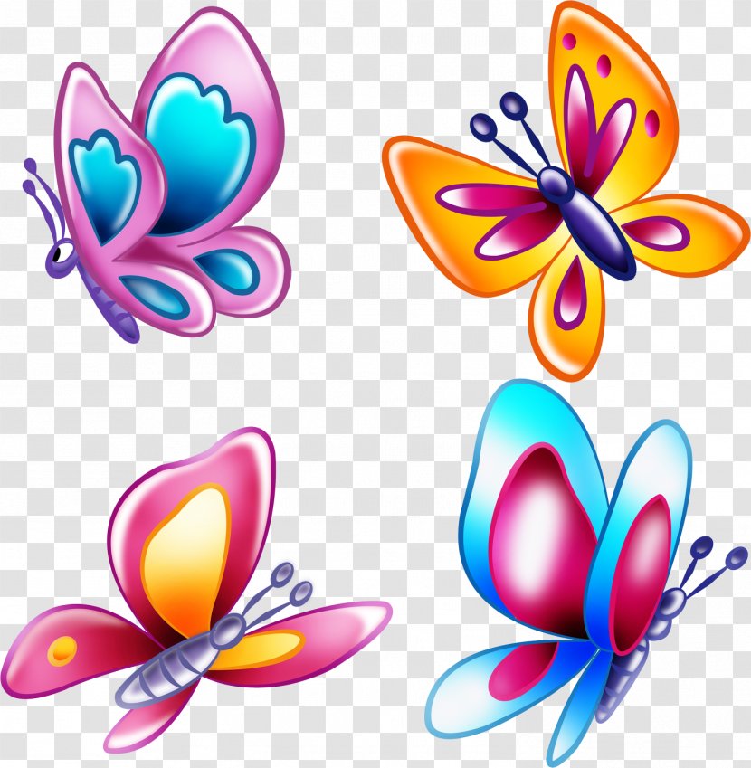 Butterfly Insect Clip Art Caterpillar - Common Blue - Twins Transparent PNG