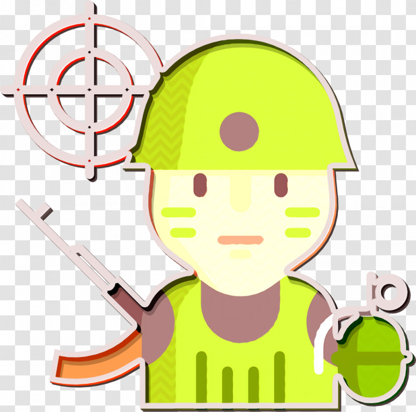 Professions And Jobs Icon Soldier Icon Transparent PNG