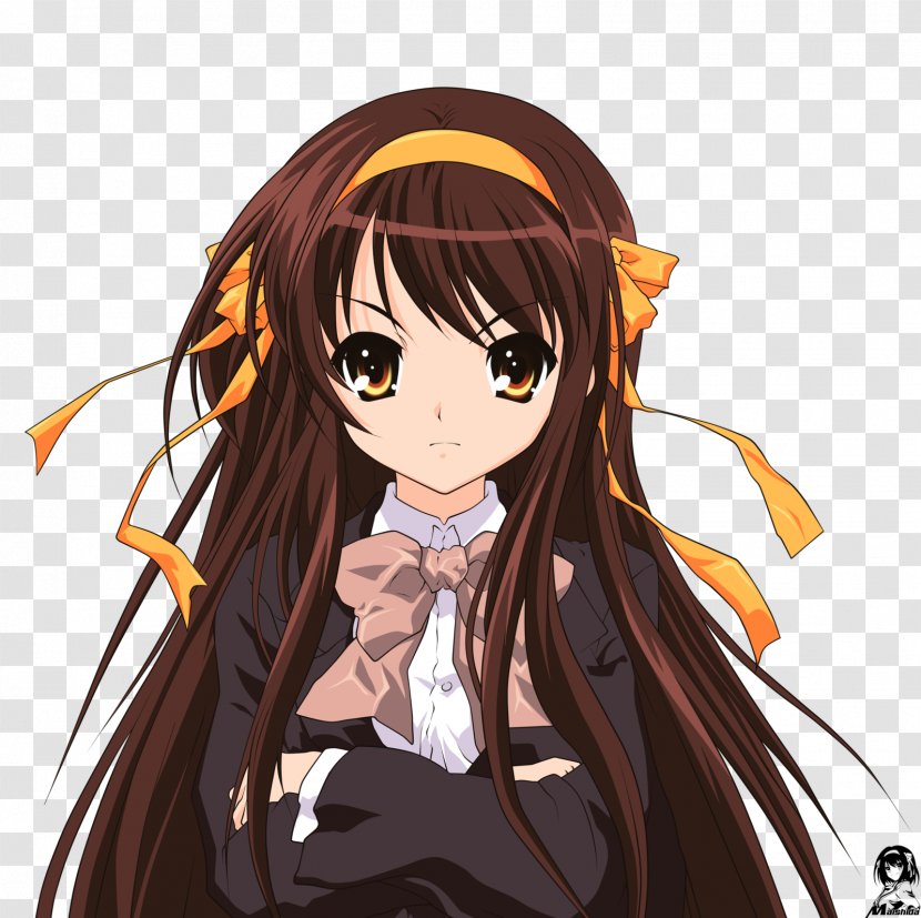 Yuki Nagato Kyon Itsuki Koizumi Mikuru Asahina Haruhi Suzumiya - Tree - Long-haired Transparent PNG