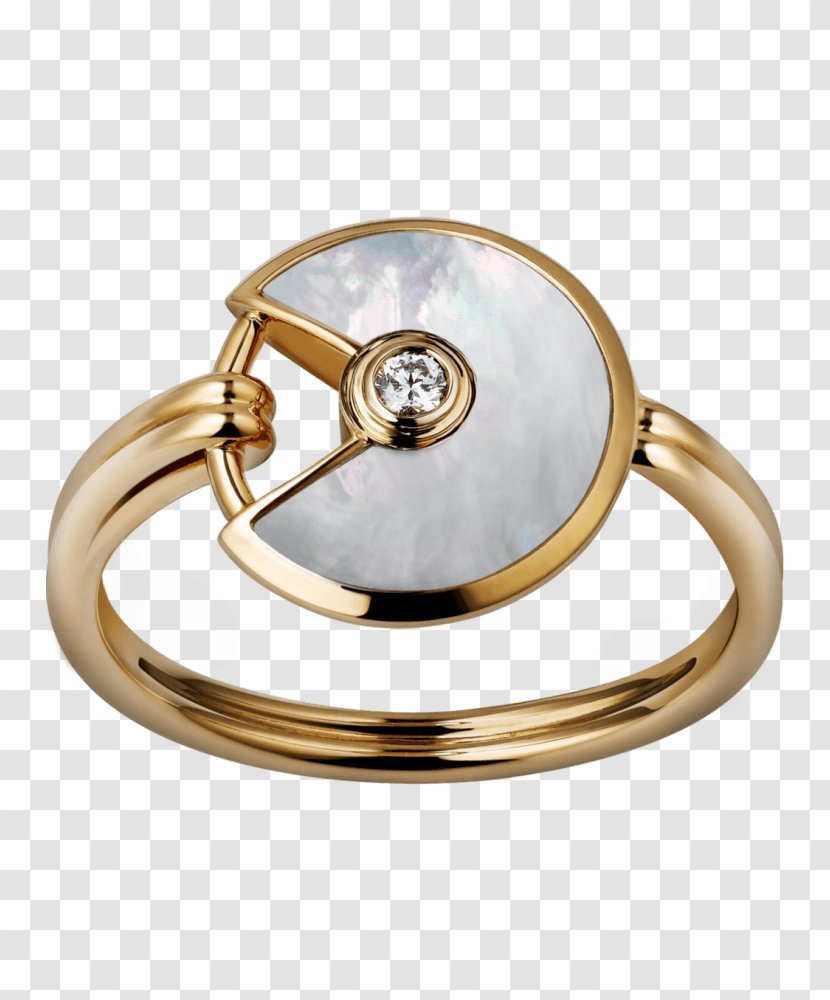 Ring Jewellery Cartier Colored Gold Amulet Transparent PNG
