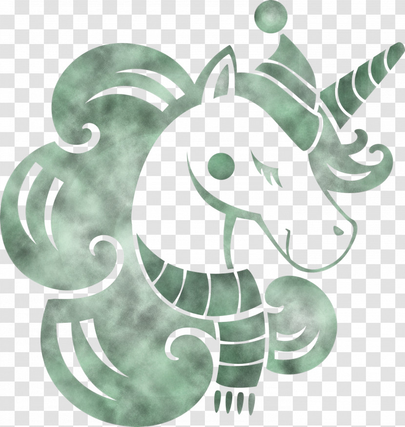 Unicorn Christmas Unicorn Transparent PNG