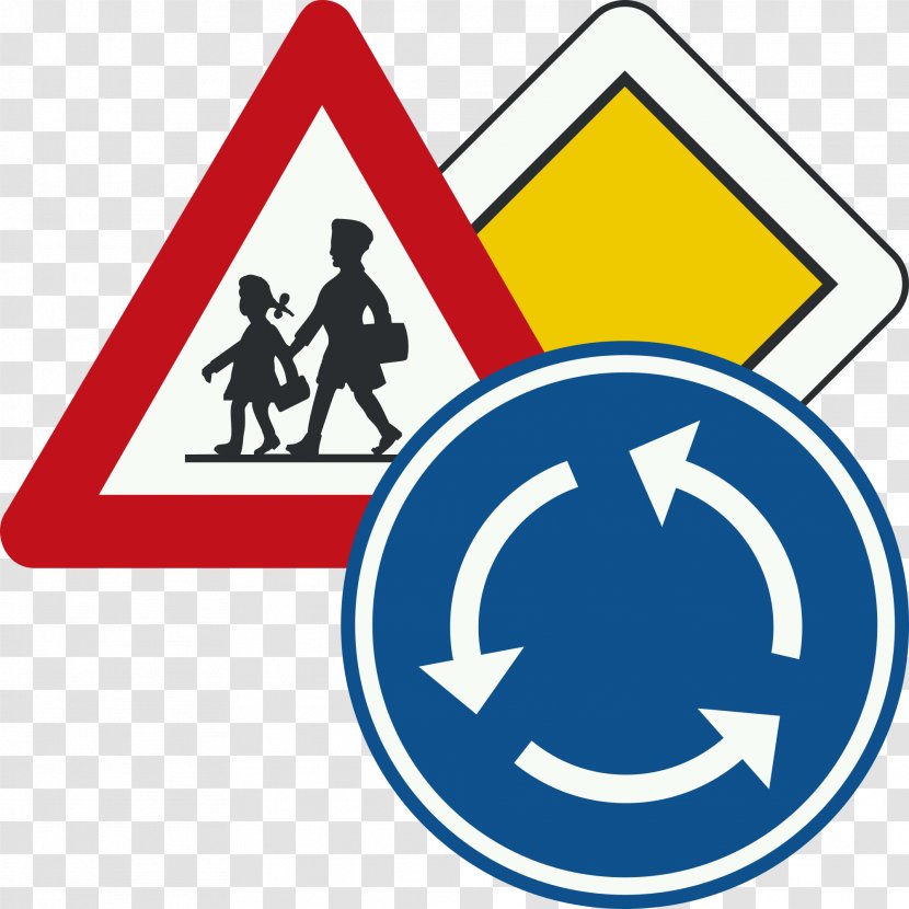 Traffic Sign Priority Signs Circle - Road Transparent PNG