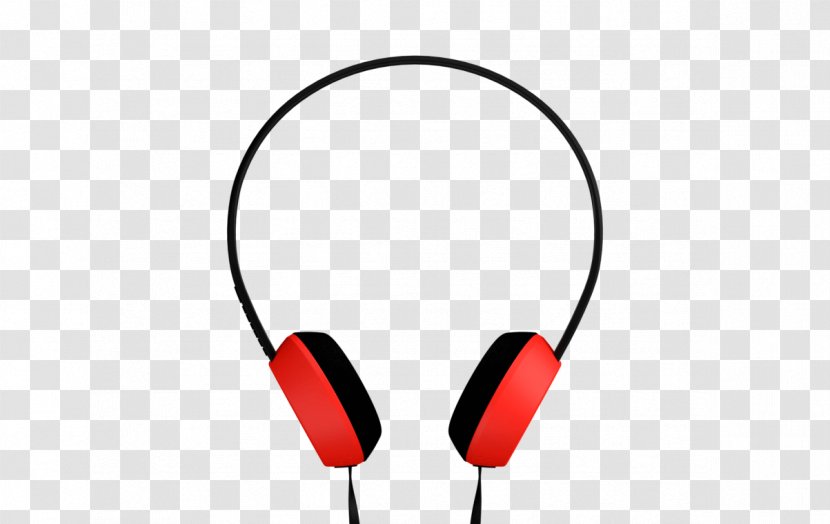 Headphones Laptop Microphone Logo Sound - Headset - Red Transparent PNG