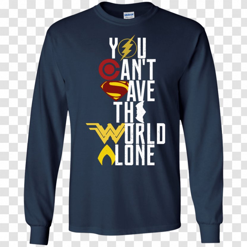Long-sleeved T-shirt Hoodie - Sleeve - Save The World Transparent PNG