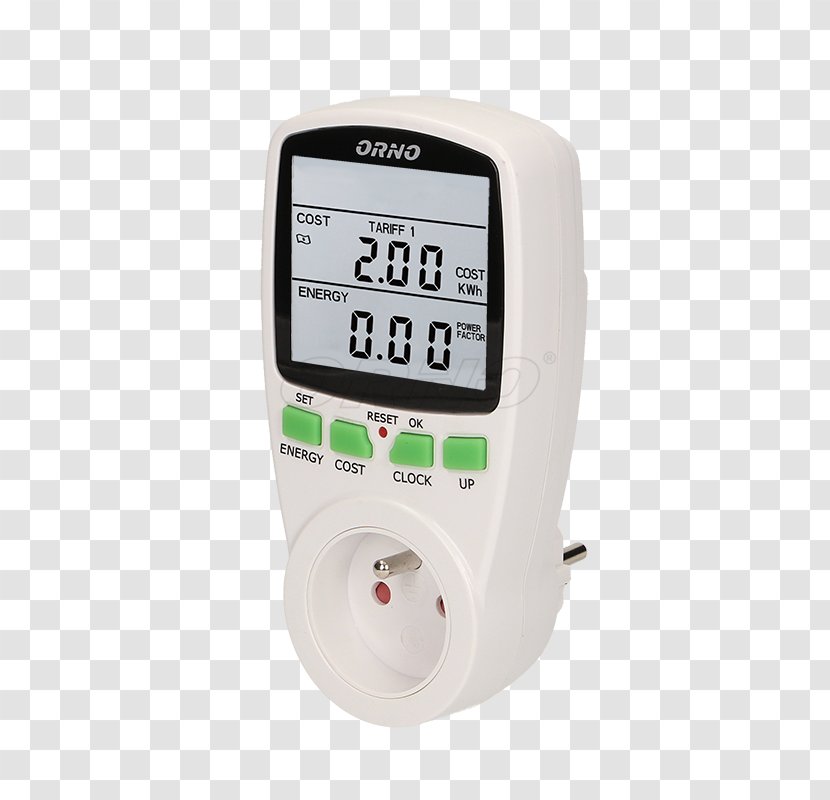 Wattmeter Energy Electric Current Electricity Meter Gauge - Liquidcrystal Display Transparent PNG