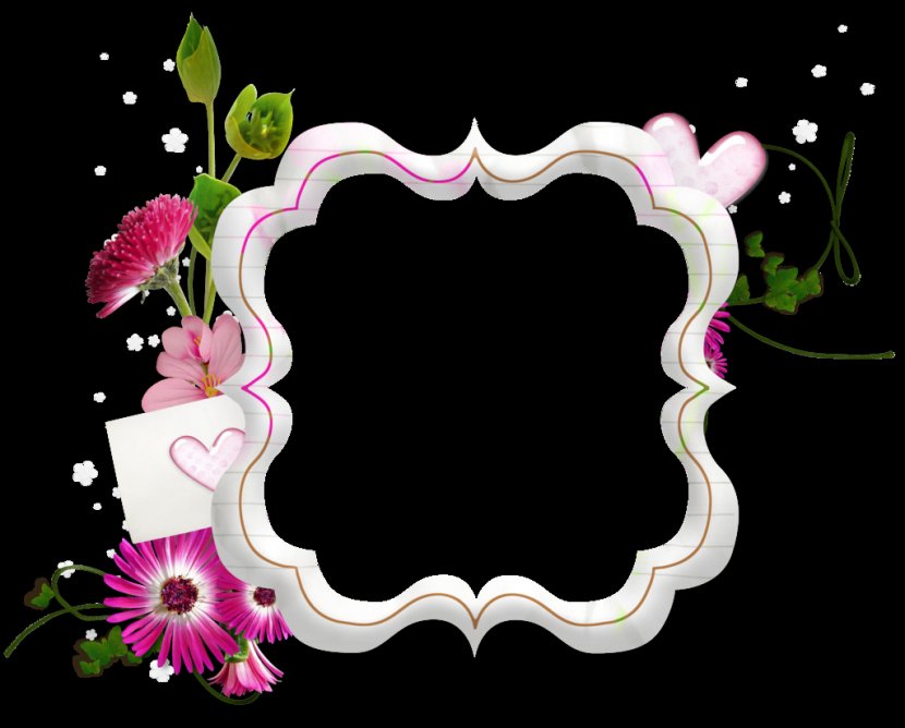 Picture Frames - Flora - Victorian Frame Transparent PNG