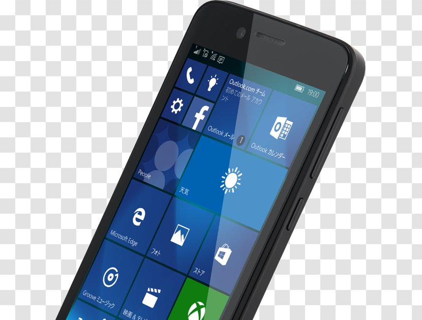 Smartphone Feature Phone Freetel KATANA 01 Windows 10 Mobile Cortana - Numeric Keypad Transparent PNG