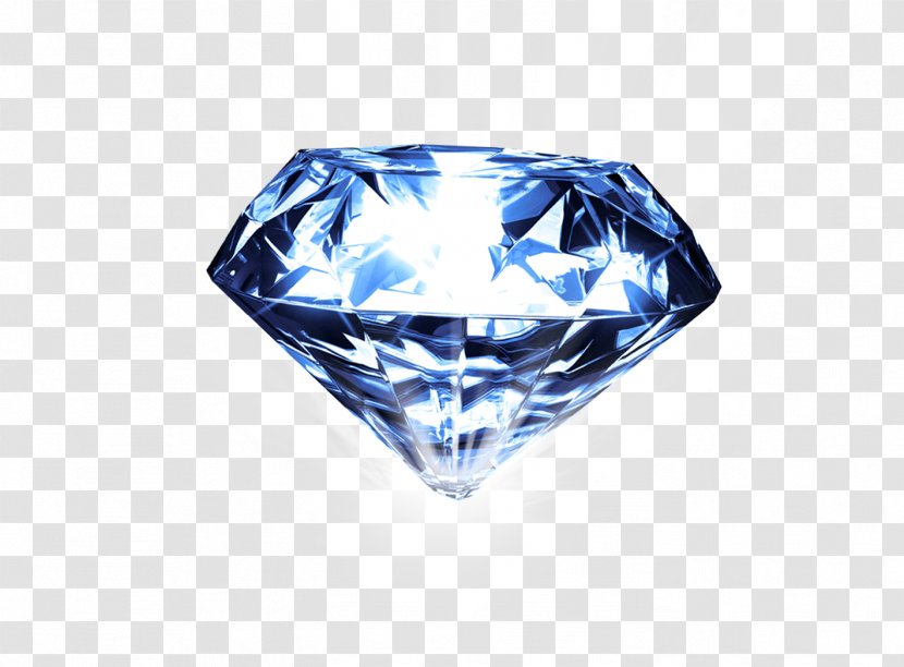 Blue Diamond Crystal Gemstone Luxury - Company Transparent PNG