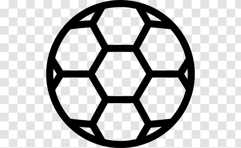 Black And White Sports Equipment Football Transparent PNG