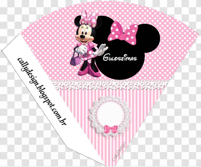 Minnie Mouse Cupcake Mickey Label Transparent PNG