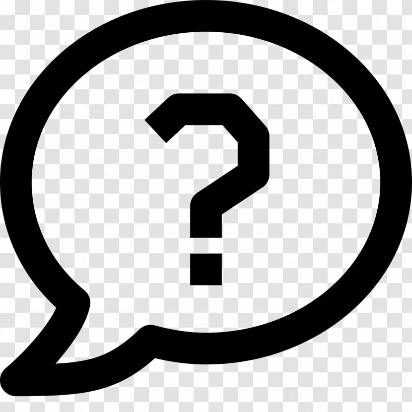 Question - Area - Symbol Transparent PNG