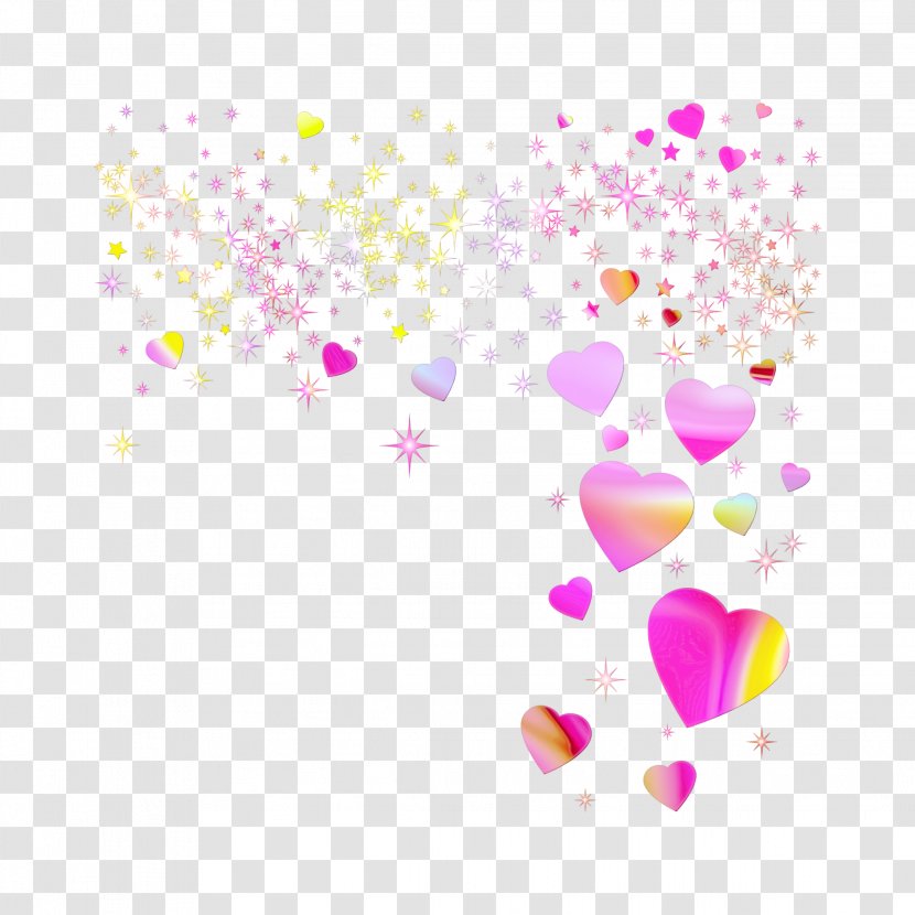 Love Background Heart - Paint - Confetti Balloon Transparent PNG