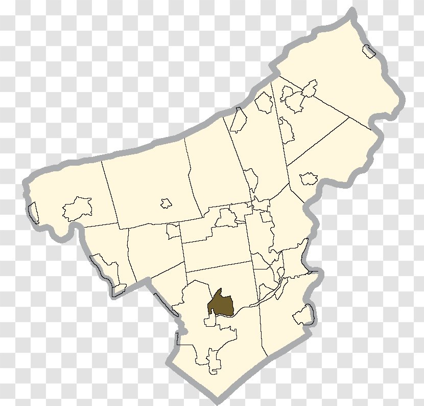 Stockertown Ackermanville Palmer Heights Nazareth Map - Area School District Transparent PNG