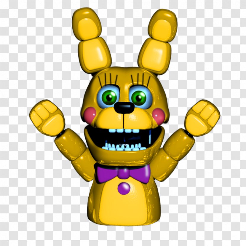 Five Nights At Freddy's: Sister Location Hand Puppet Finger - Sprin Transparent PNG