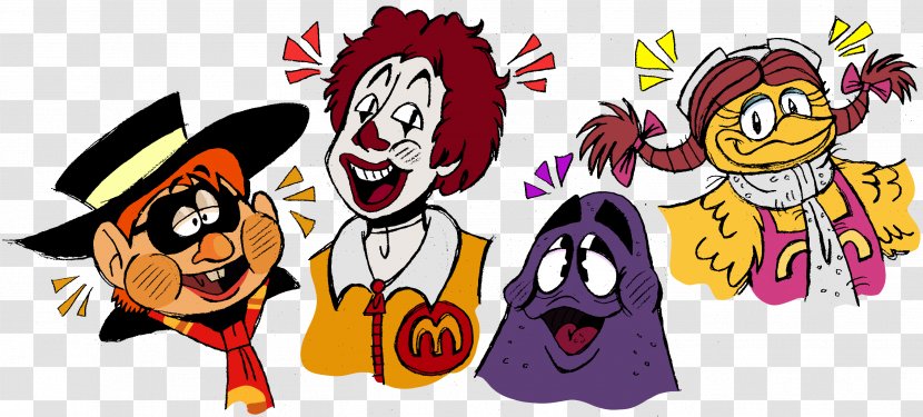 Drawing McDonaldland Art McDonald's - Attack Of The 50 Ft Woman - Old Mcdonald Transparent PNG