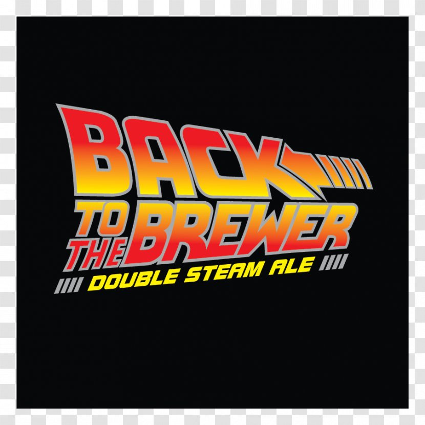 Back To The Future YouTube Film Logo DeLorean Time Machine - Brand - Milwaukee Brewers Transparent PNG