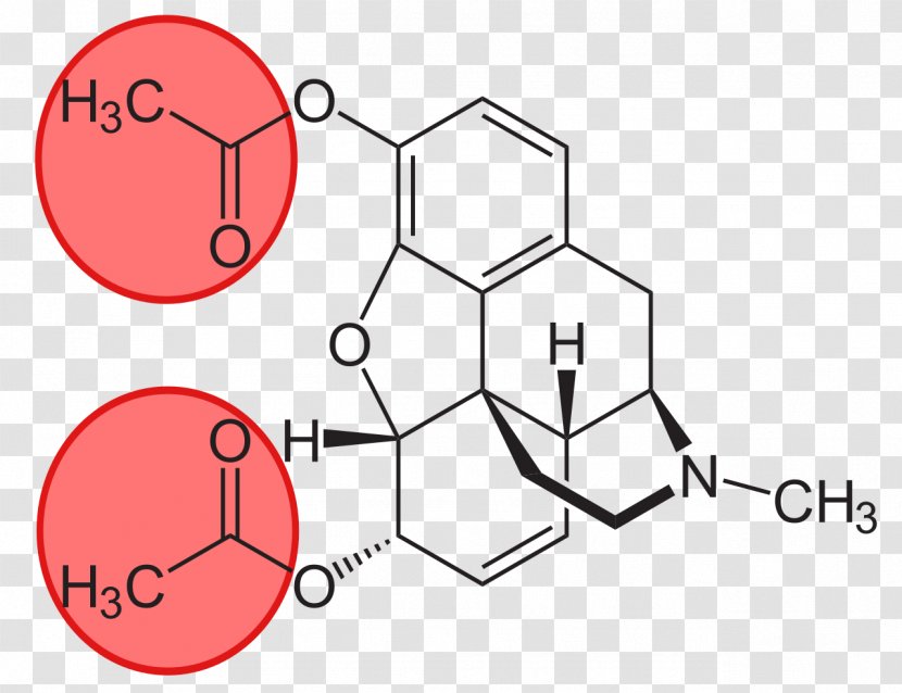 6-Monoacetylmorphine 3-Monoacetylmorphine Heroin Opioid - Silhouette - Heart Transparent PNG