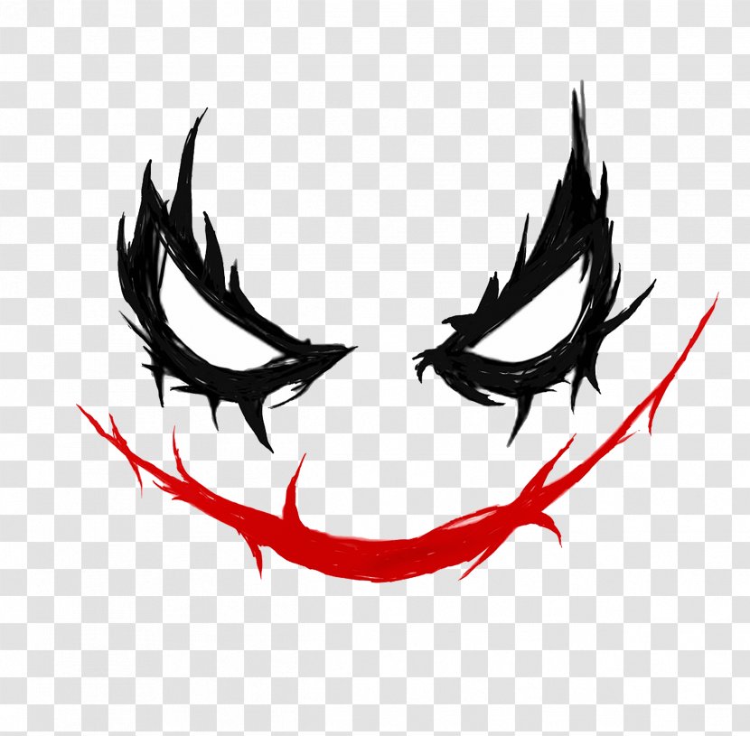 Joker Harley Quinn Batman Drawing - Smile Transparent PNG