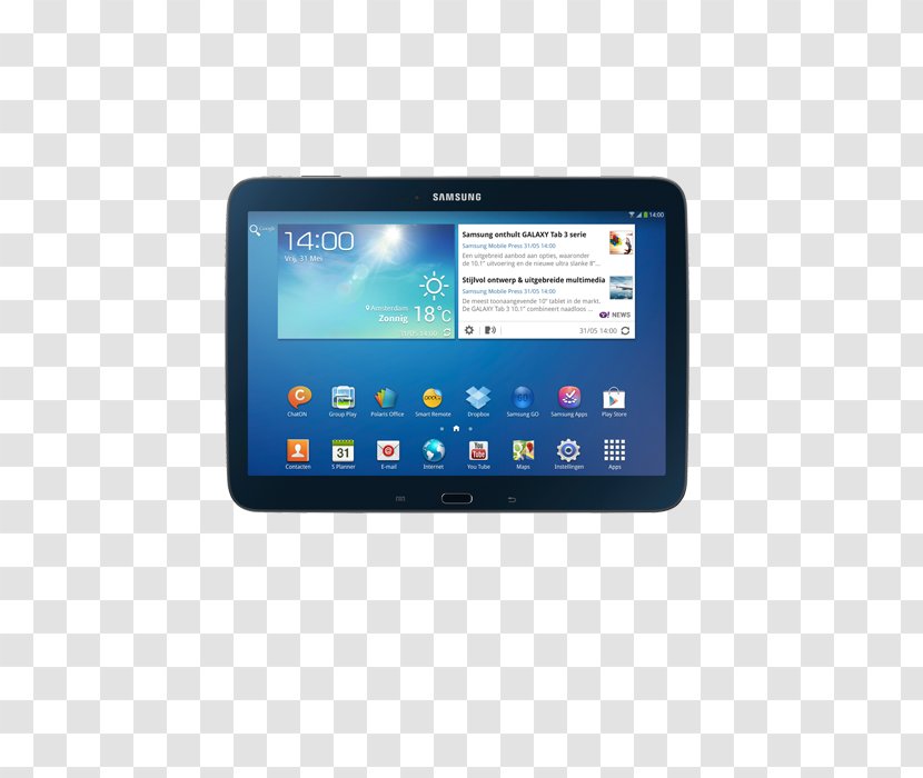 Samsung Galaxy Tab 3 10.1 4 A 7.0 - Multimedia - Tablet Transparent PNG