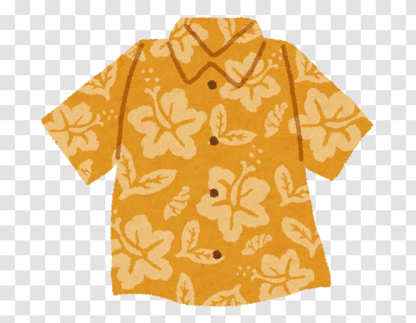 Aloha Shirt SuiMeiSo 満天握り月太郎 Sleeve - Dress Transparent PNG
