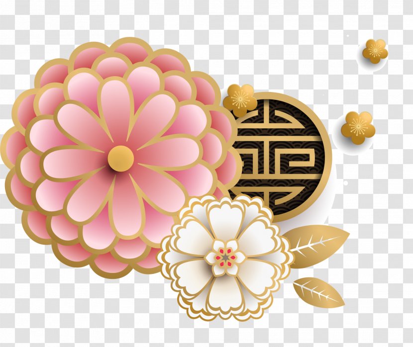 Chinese New Year Vector Graphics Image - Behance - Noonflower Transparent PNG