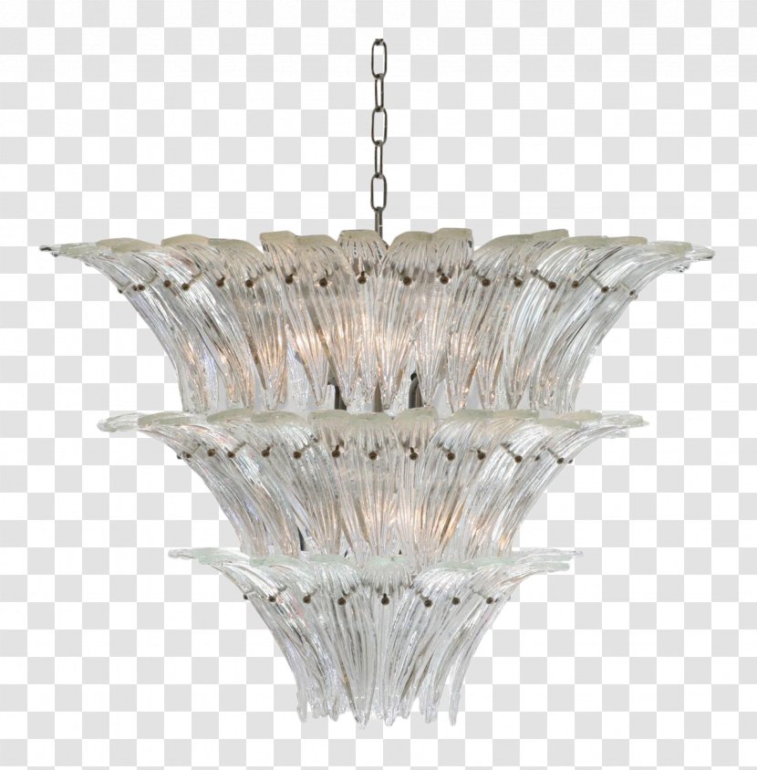 Chandelier Barovier & Toso Murano Glass Lighting - A Transparent PNG