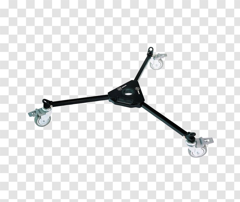 Sachtler Camera Dolly Tripod Manfrotto - Head Transparent PNG