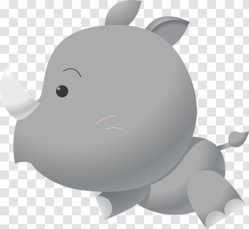 Rhinoceros Free Content Clip Art - Snout - Rhino Animal Cliparts Transparent PNG