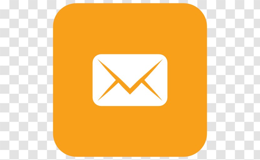 Email Message Bounce Address Symbol - Yellow Transparent PNG