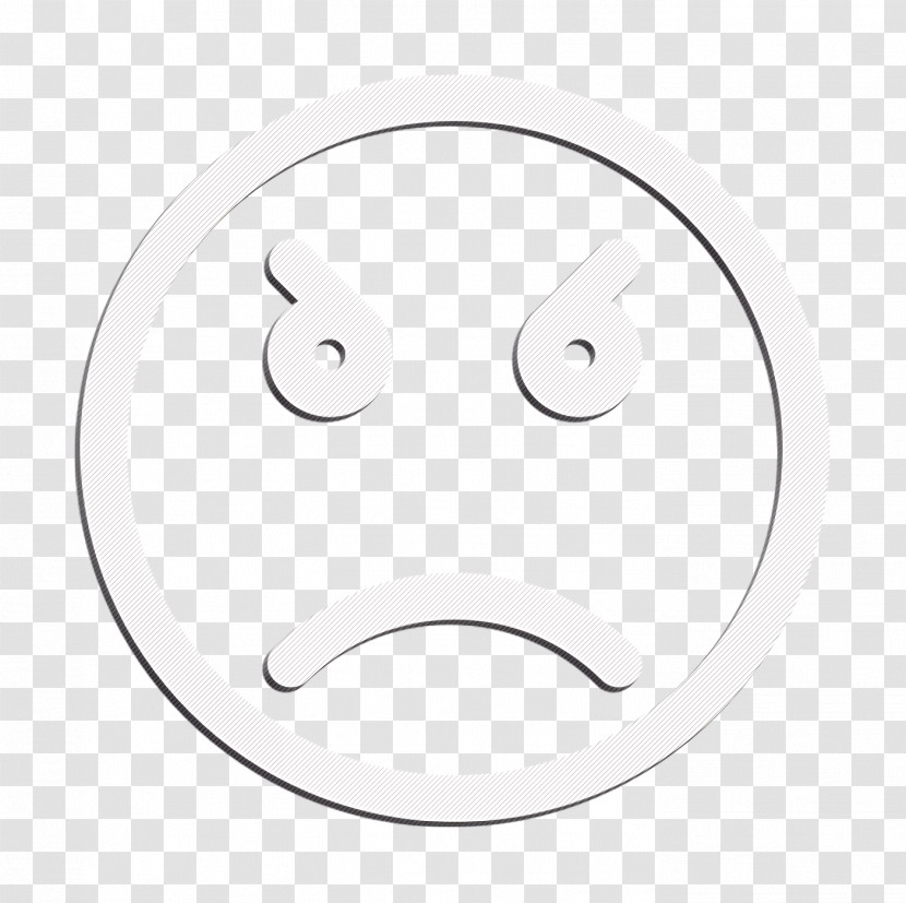 Angry Icon Smiley And People Icon Emoji Icon Transparent PNG