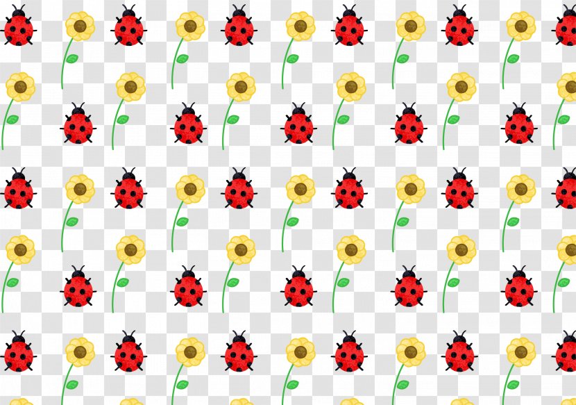 Floral Design Common Sunflower Cut Flowers Petal - Plant - Insect Seamless Background Transparent PNG