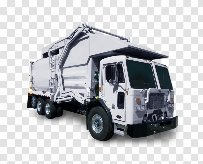 Car Garbage Truck Commercial Vehicle Waste - Disposal Transparent PNG