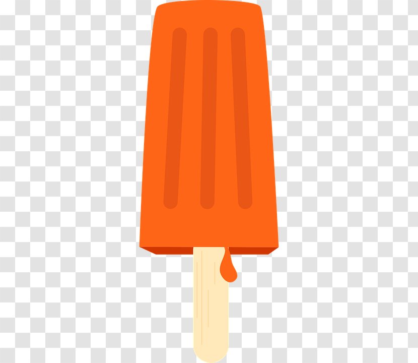 Ice Cream Cones Bar - Flavor - Orange Transparent PNG