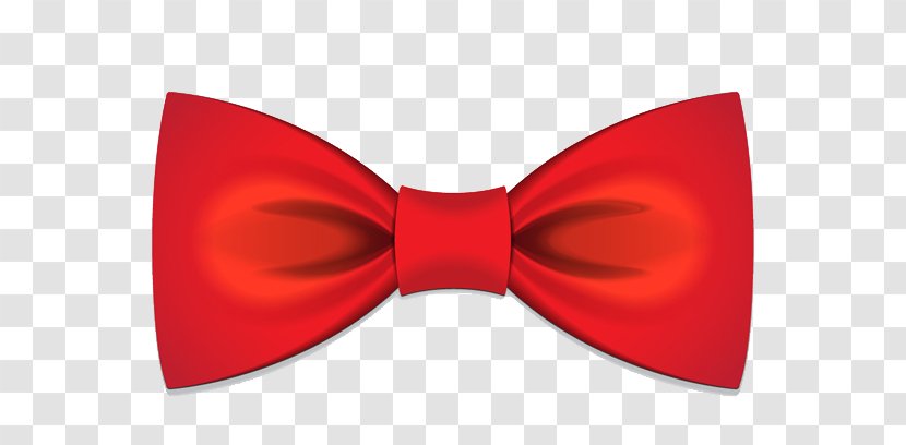 Bow Tie T-shirt Necktie Red Ribbon Transparent PNG