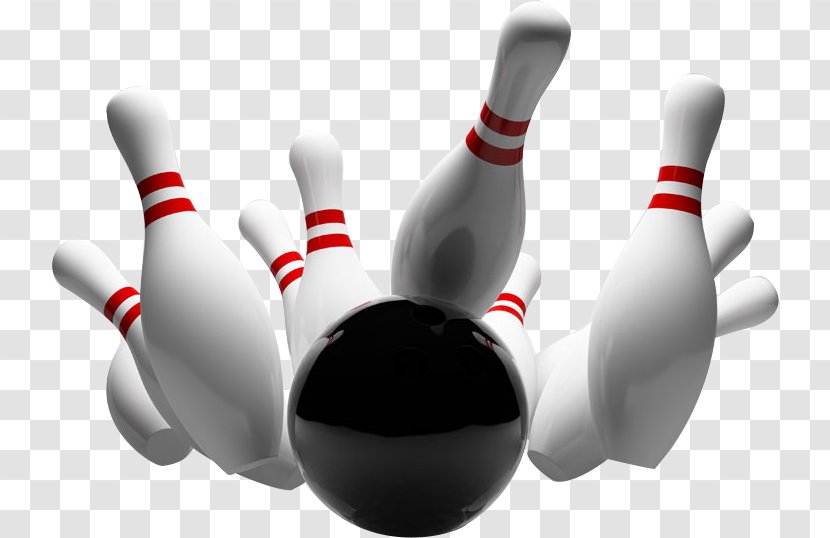 Bowling Pins Strike Balls Ten-pin - Sunset Lanes - Ninepin Transparent PNG