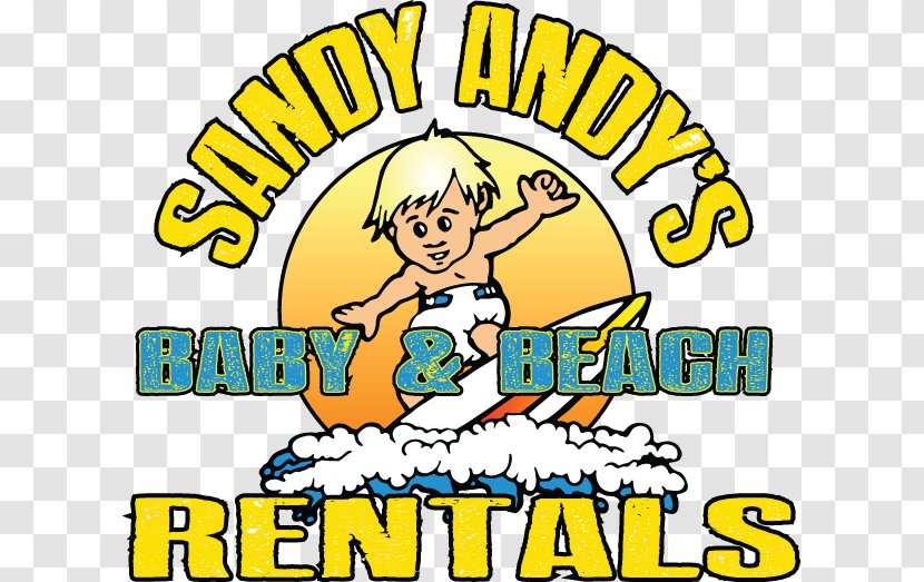 Sandy Andy's Rentals New Smyrna Beach Renting Clip Art Baby & Toddler Car Seats - Smile - Cottage Kitchen Design Ideas Transparent PNG