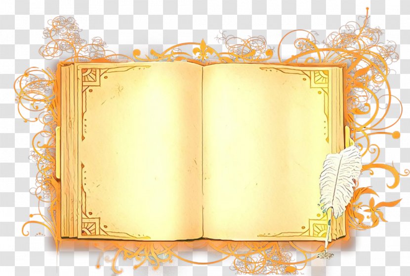 Picture Cartoon - Rectangle Yellow Transparent PNG