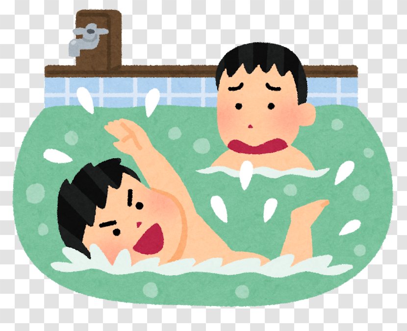 Furo Onsen Illustration Bathing Baths - Smile - Sauna Transparent PNG