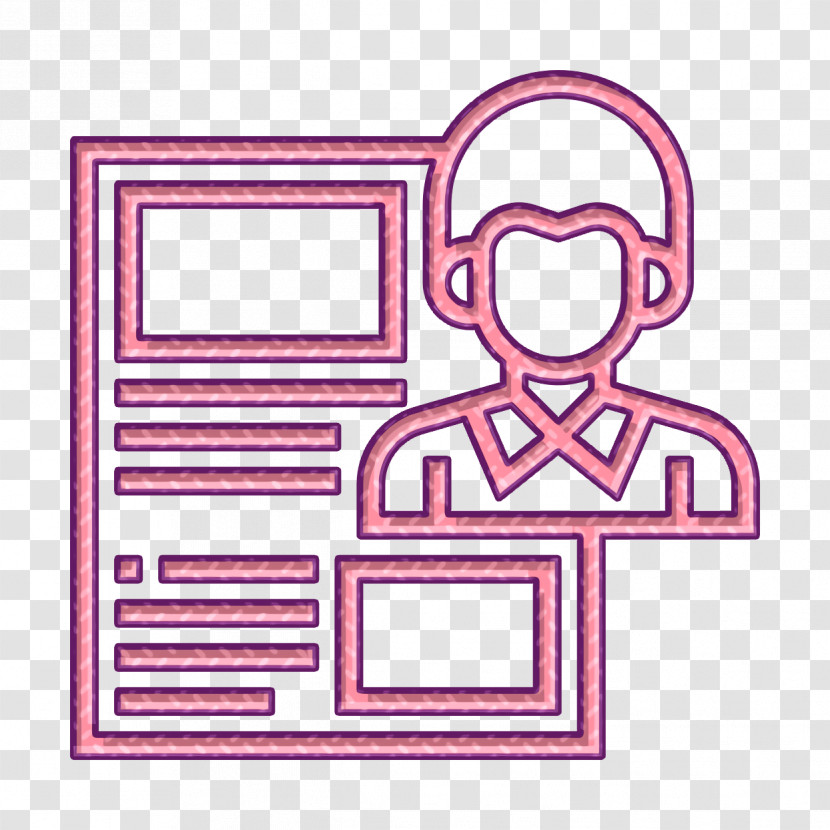 Hr Icon Confidential Information Icon Employee Icon Transparent PNG