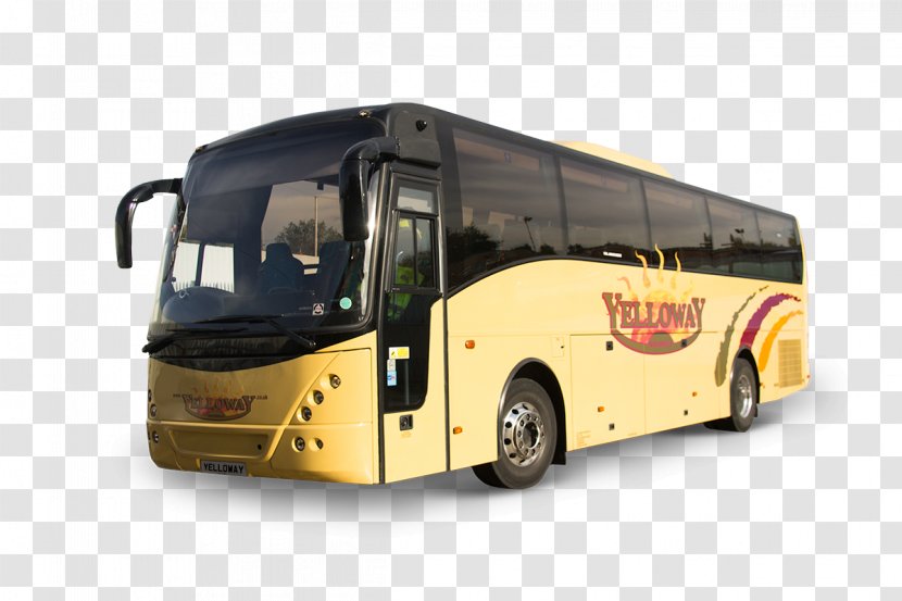 Yelloway Coaches Limited Car Bus Commercial Vehicle - Fleet Transparent PNG