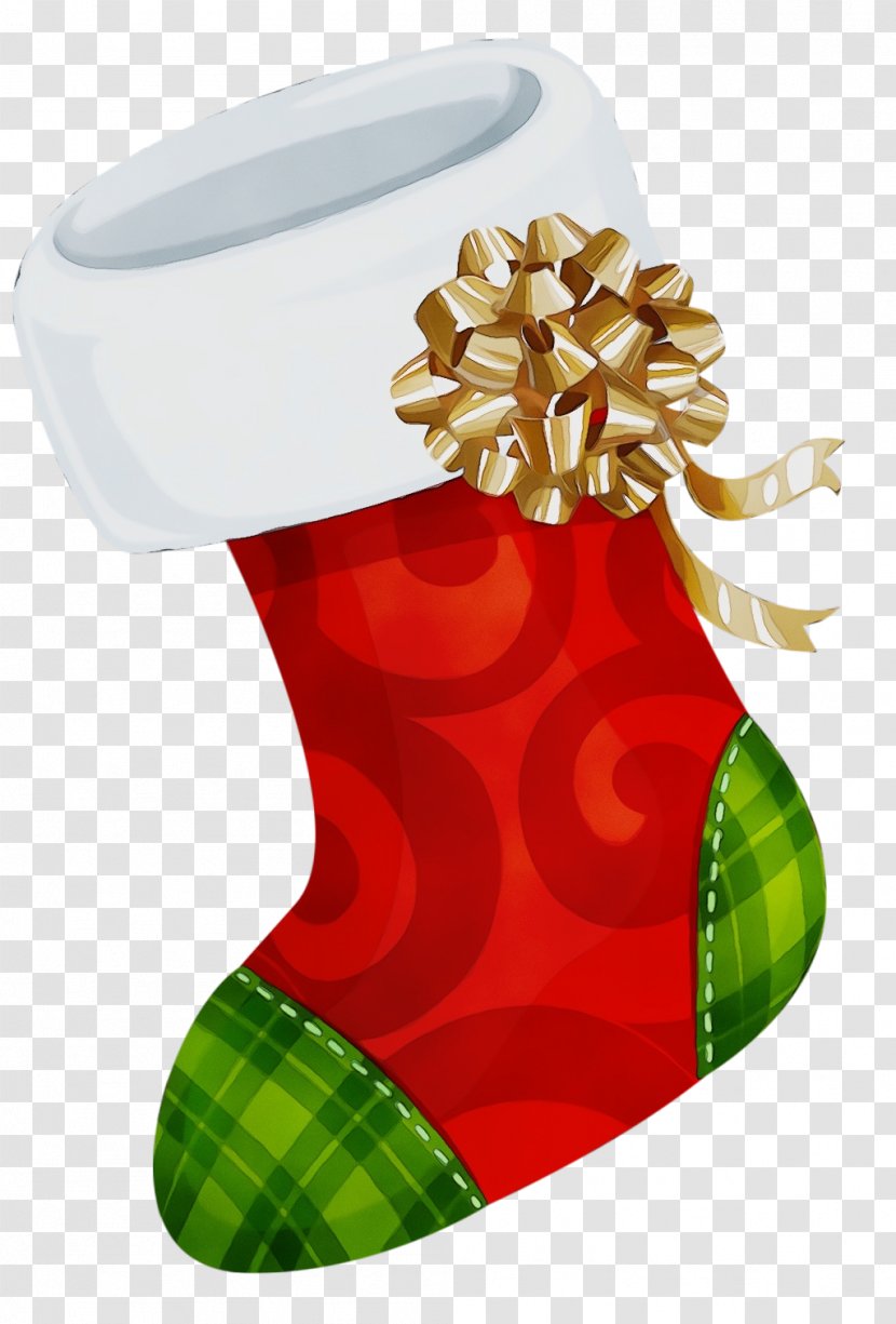 Christmas Stocking - Decoration - Textile Transparent PNG