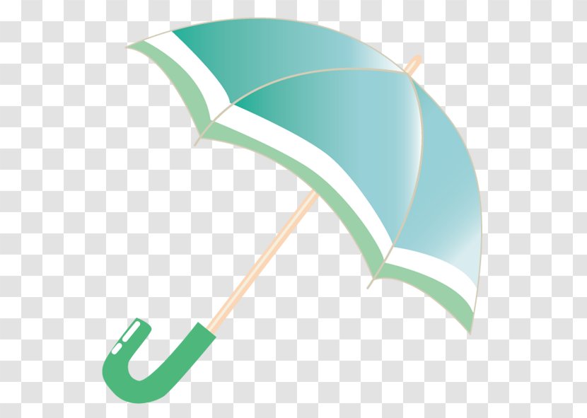 Umbrella Green Line Transparent PNG