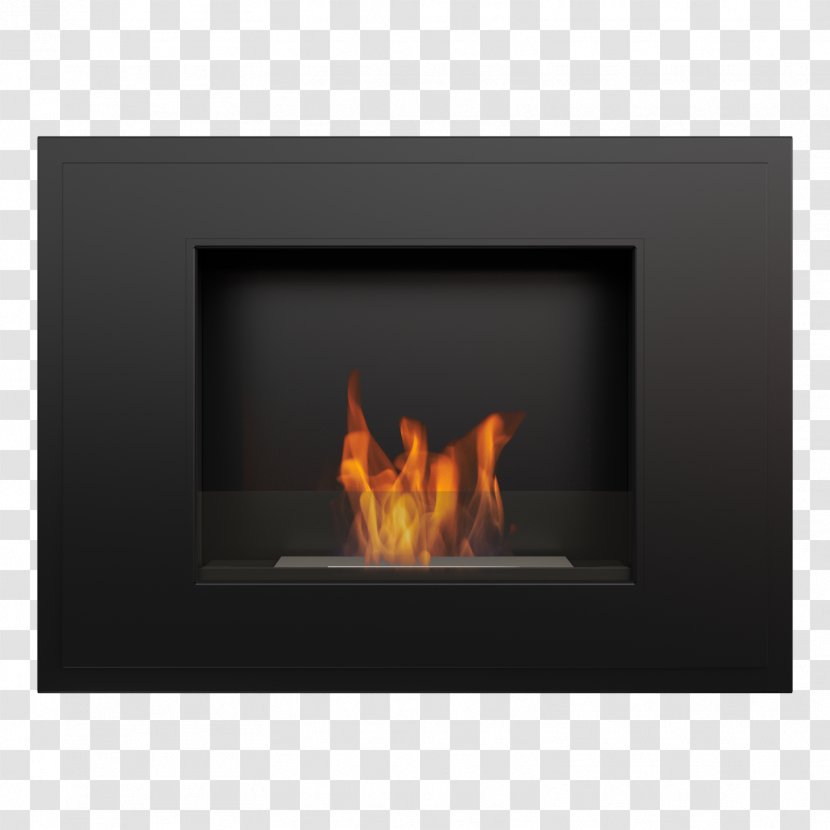 Ethanol Fuel Bio Fireplace Wood Stoves - Black - Fuego Chimenea Transparent PNG