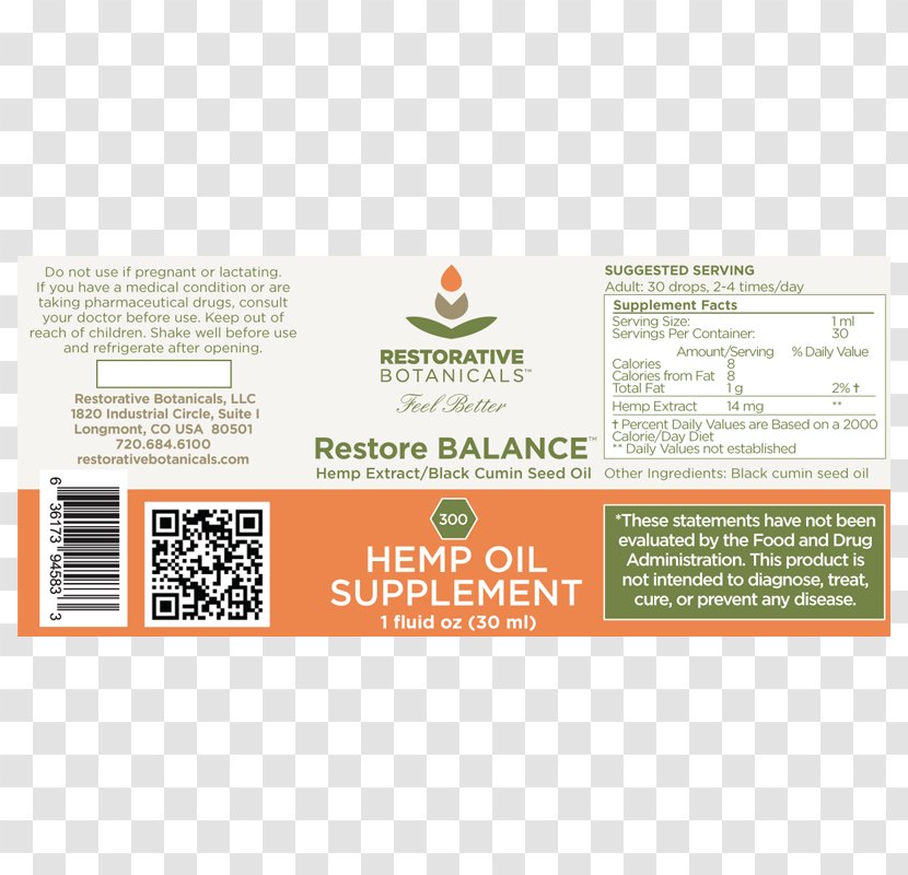 Hemp Oil Dietary Supplement Extract Seed - Milliliter - Black Cumin Transparent PNG