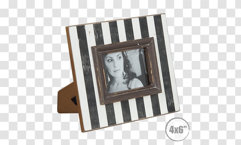 Picture Frames Rectangle - Stripe Frame Transparent PNG