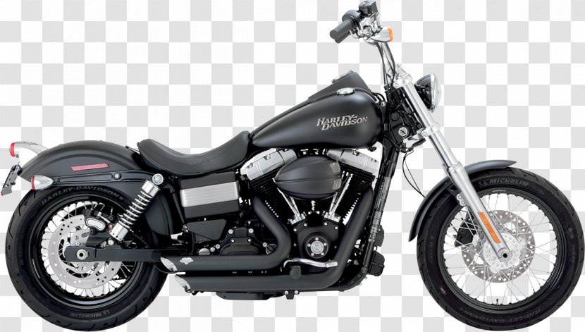 Vance & Hines Big Shots Staggered Exhaust Harley-Davidson Sportster System - Automotive Design - Motorcycle Transparent PNG