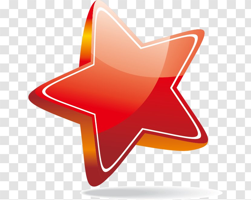 Pentagram - Red Five-pointed Star Transparent PNG